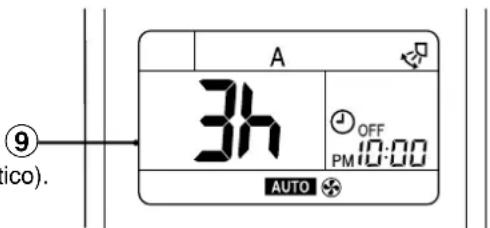 TOSHIBA RAVSM802KRTE - ⑨Visualizzazione timer spegnimento automatico (SLEEP TIMER) - 2