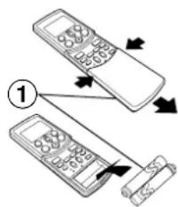 TOSHIBA RAVSM802KRTE - - Substituição das baterias - 1