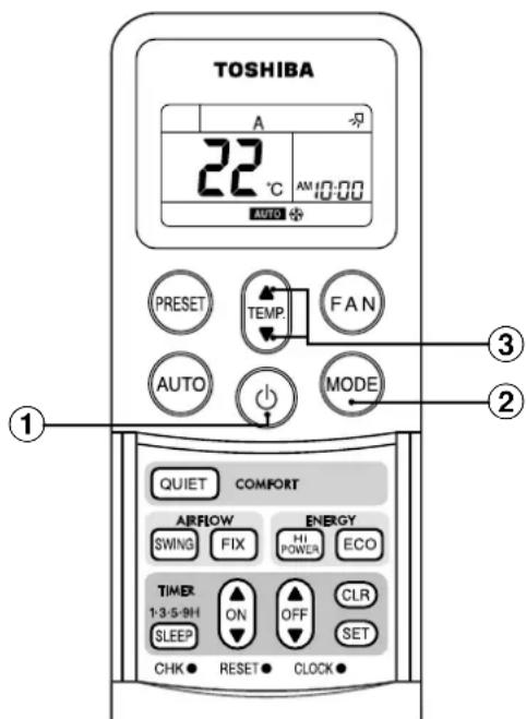 TOSHIBA RAVSM802KRTE - Tasto START/STOP - 1