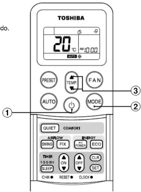 TOSHIBA RAVSM802KRTE - Botão START/STOP - 1