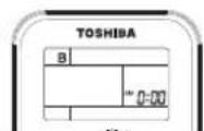 TOSHIBA RASM07 - VÝBER DIALKOVÉHO OVLÁDAČA A-B - 2