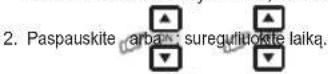 TOSHIBA RASM07 - Laikrodžio nustatymas - 1