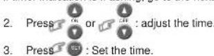 TOSHIBA RAS17LKVUL - Clock Setup - 1