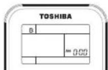 TOSHIBA RAS4M23SAVE - Configuração do controlo remoto B. - 2