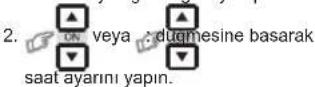 TOSHIBA RAS4M23SAVE - Saat Ayari - 1