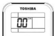 TOSHIBA RAS4M23SAVE - Kaukosaatmen B-asetus. - 1