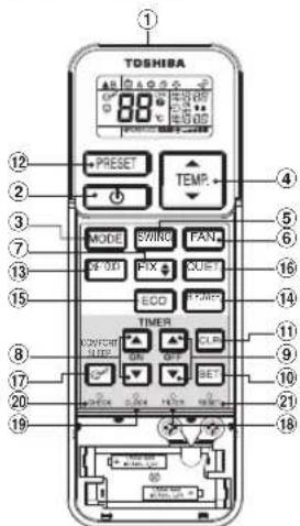 TOSHIBA RAS4M23SAVE - Poznámka: - 1
