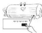TOSHIBA RAS4M23SAVE - TEMPORARY OPERATION - 1
