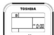 TOSHIBA RAS5M34UAVE1 - Nastavenie dialkového ovládača B. - 2