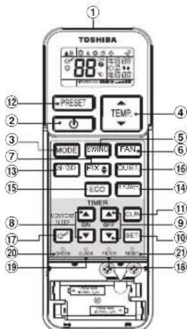 TOSHIBA RAS5M34UAVE1 - Poznámka: - 1