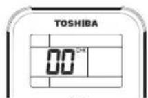 TOSHIBA RAS3M26UAVE - Fjärrkontroll B Inställning. - 1
