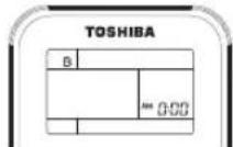 TOSHIBA RAS3M26UAVE - Configuração do controlo remoto B. - 2