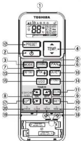 TOSHIBA RAS3M26UAVE - Poznámka: - 1