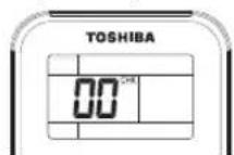TOSHIBA RAS3M26UAVE - Impostazione di B sul telecomando. - 1