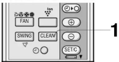 SHARP YXPM7CR - SELF CLEAN OPERATION - 2