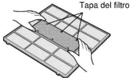 SHARP YXPM7CR - LIMPIEZA DEL FILTRO DESODORANTE (VERDE) - 2