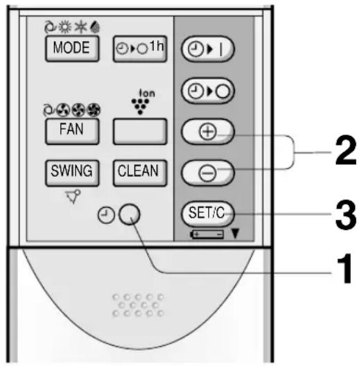 SHARP YXPM7CR - SAATIN AYARLANMASI - 1