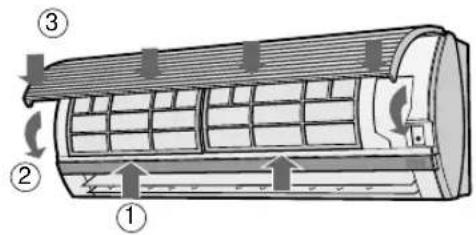 SHARP YXPM7CR - LIMPIEZA DE LOS FILTROS - 3