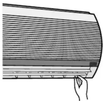 SHARP AUA09BE - HORIZONTALER LUFTSTROM - 1
