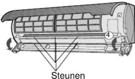 SHARP AUA18CE - REINIGEN VAN DE BINNERKANT VAN DE AIRCONDITIONER - 2