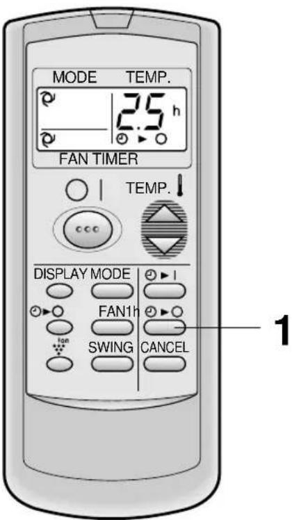 SHARP AUA18CE - DISATTIVAZIONE TIMER - 1