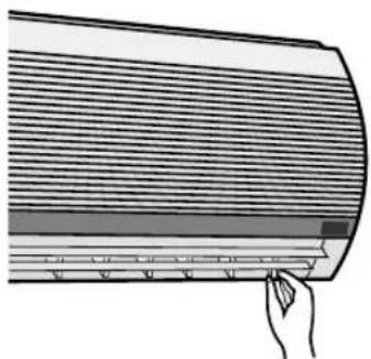 SHARP AHX10BE - HORIZONTALE LUCHTSTROOMRICHTING - 1