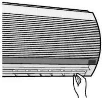 SHARP AHX10BE - HORIZONTALER LUFTSTROM - 1