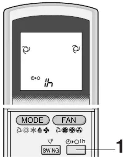 SHARP AHX10BE - EIN-STUNDEN-AUSSCHALT-ZEITSCHALTER - 1