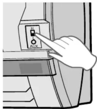 SHARP AHX10BE - SPANNUNGSWÄHLER (nur für die Modelle AY-X13BE / AH-X13BE) - 1