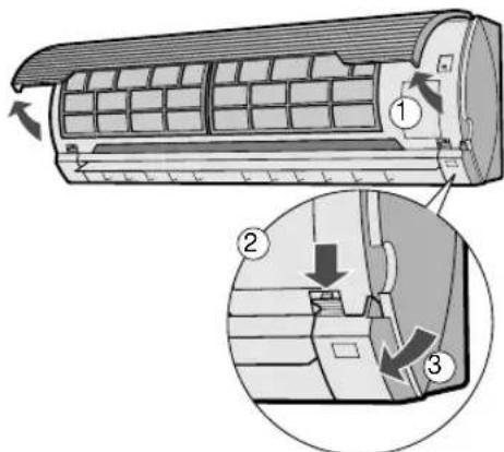SHARP AHAP24CE - LIMPIEZA DEL INTERIOR DE LA UNIDAD DE ACONDICIONADOR DE AIRE - 1