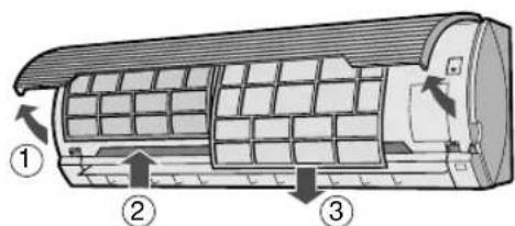 SHARP AHAP24CE - LIMPEZA DO INTERIOR DA UNIDADE DE AR CONDICIONADO - 3