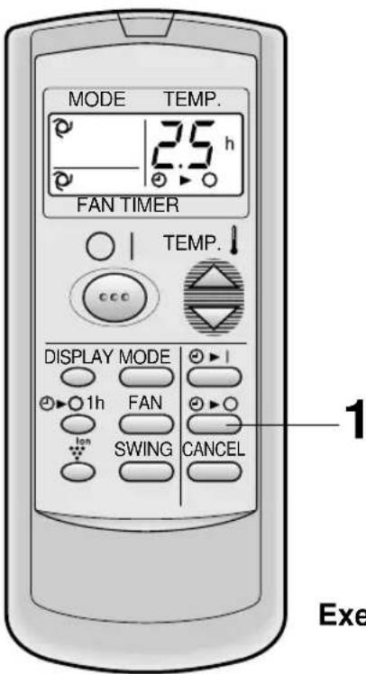SHARP AHAP24CE - DESLIGAR TEMPORIZADOR - 1