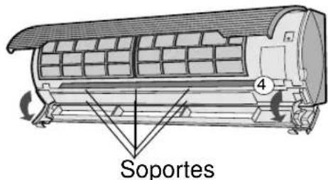SHARP AHAP24CE - LIMPIEZA DEL INTERIOR DE LA UNIDAD DE ACONDICIONADOR DE AIRE - 2
