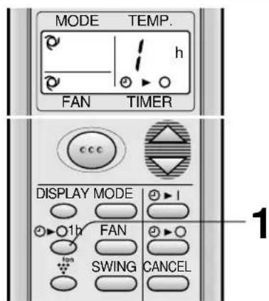 SHARP AHAP24CE - TIMER DI SPEGNIMENTO DOPO UN'ORA - 1