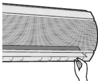 SHARP AHAP24CE - HORIZONTALER LUFTSTROM - 1