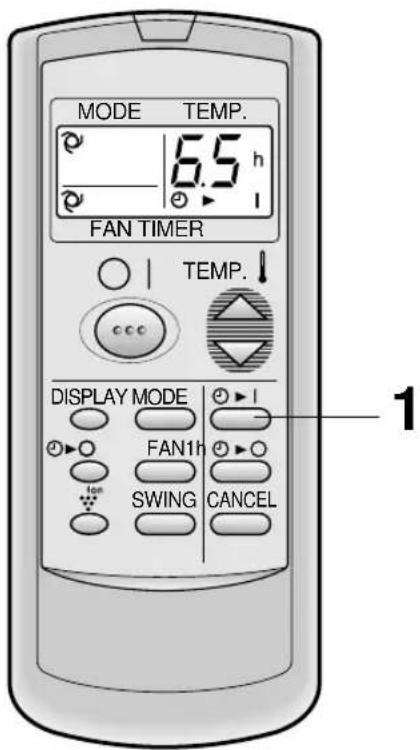 SHARP AHAP24CE - ZEITSCHALTER AN - 1