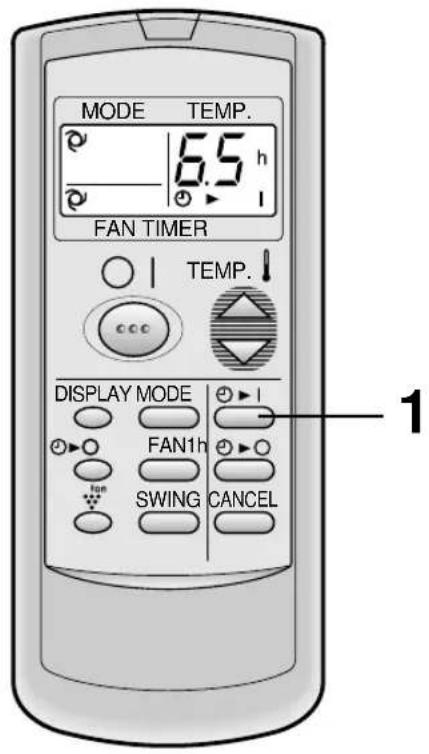 SHARP AHAP24CE - LIGAR TEMPORIZADOR - 1