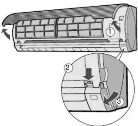 SHARP AHAP24CE - INNENREINIGUNG DES KLIMAGERÄTES - 1