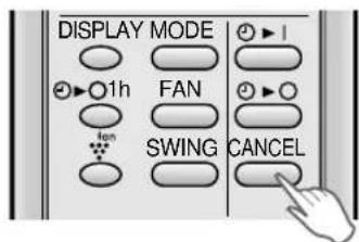 SHARP AHAP24CE - TO CANCEL TIMER - 1