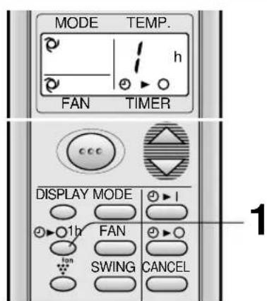 SHARP AHAP24CE - Minuterie d'arret apres une HEURE - 1