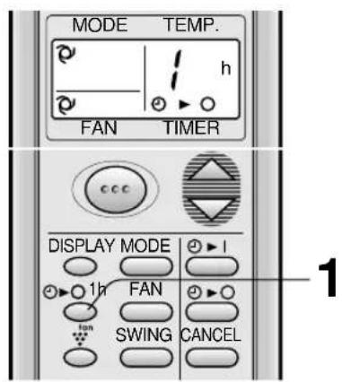 SHARP AHAP24CE - TEMPORIZADOR DE UMA HORA - 1