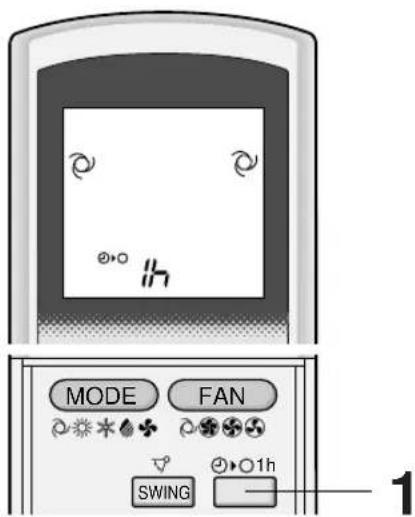 SHARP AHX13BE - TIMER DI SPEGNIMENTO DOPO UN'ORA - 1