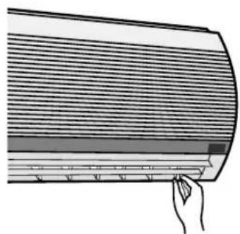 SHARP AHX13BE - DIREZIONE ORIZONTALE DEL FLUSSO D'ARIA - 1