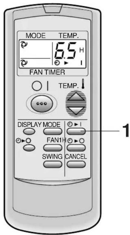 SHARP AHA09BE - TIMER ON - 1