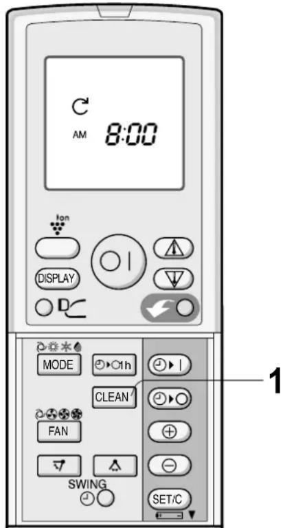 SHARP AEX9HR - FUNCION DE AUTO LIMPIEZA - 1