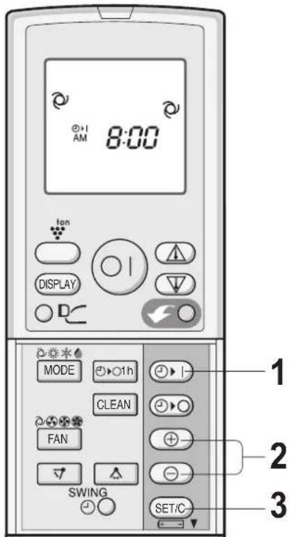 SHARP AEX9HR - TIMER ON - 1