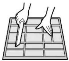 SHARP AEXM18CR - DE FILTERS REINIGEN - 2