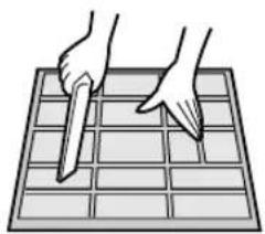 SHARP AEXM18CR - DE FILTERS REINIGEN - 2