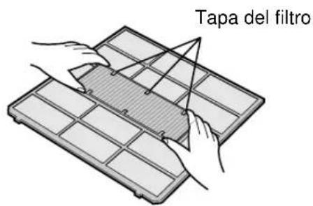 SHARP AEXM18CR - CAMBIO DEL FILTRO DE RECOGIDA DE POLVO (GRIS) - 1