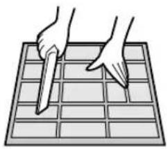 SHARP AEXM18CR - REINIGUNG DER FILTER - 2